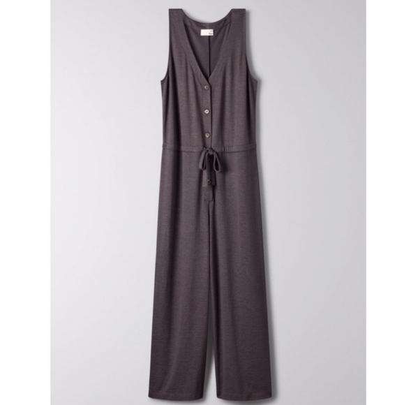 Wilfred free. Aritzia Jumpsuit button up, Sleevles - Picture 8 of 8